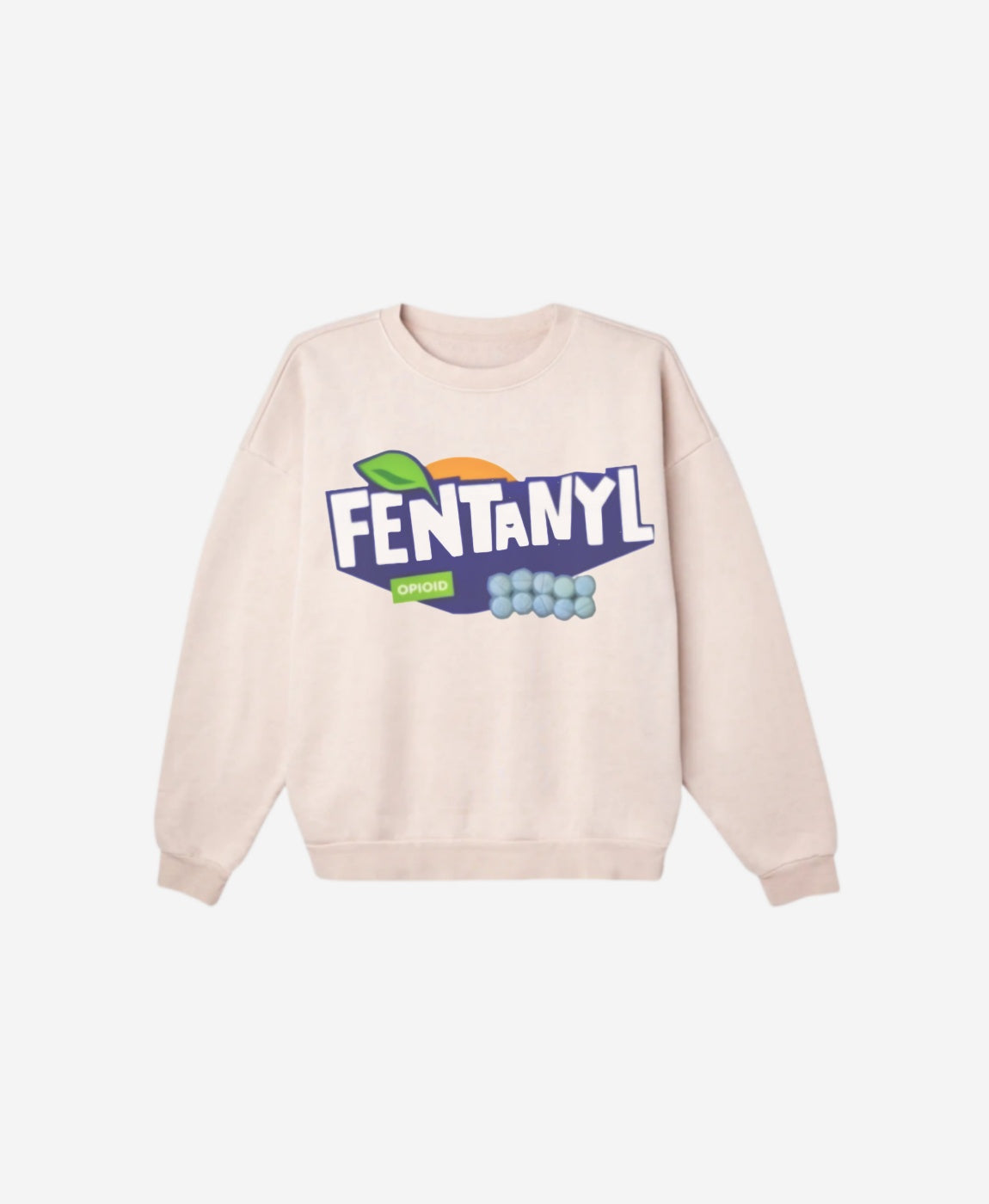 Regular Fit Sweatshirt - Fentanyl