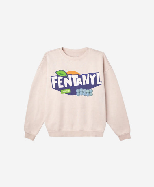 Regular Fit Sweatshirt - Fentanyl