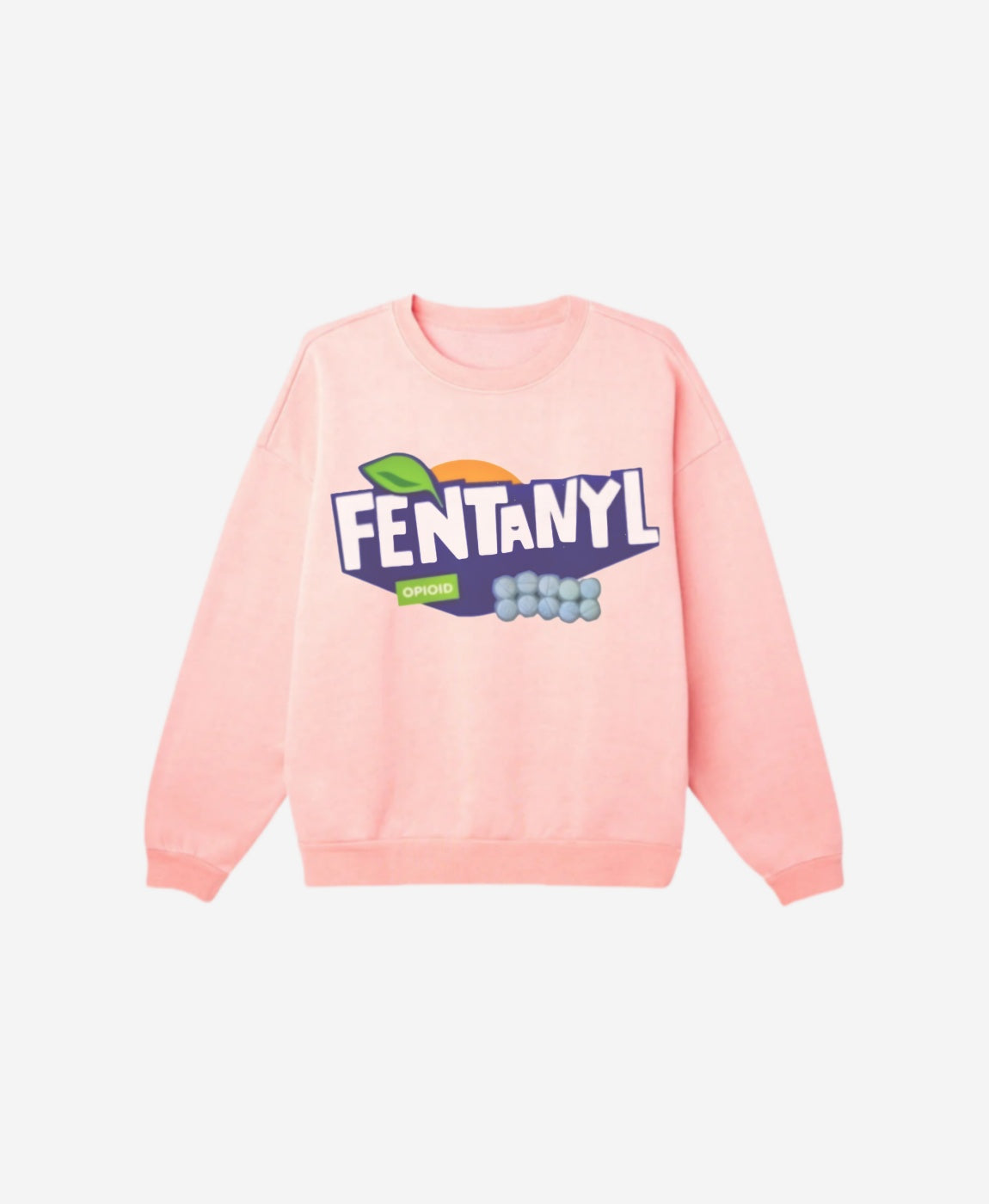 Regular Fit Sweatshirt - Fentanyl