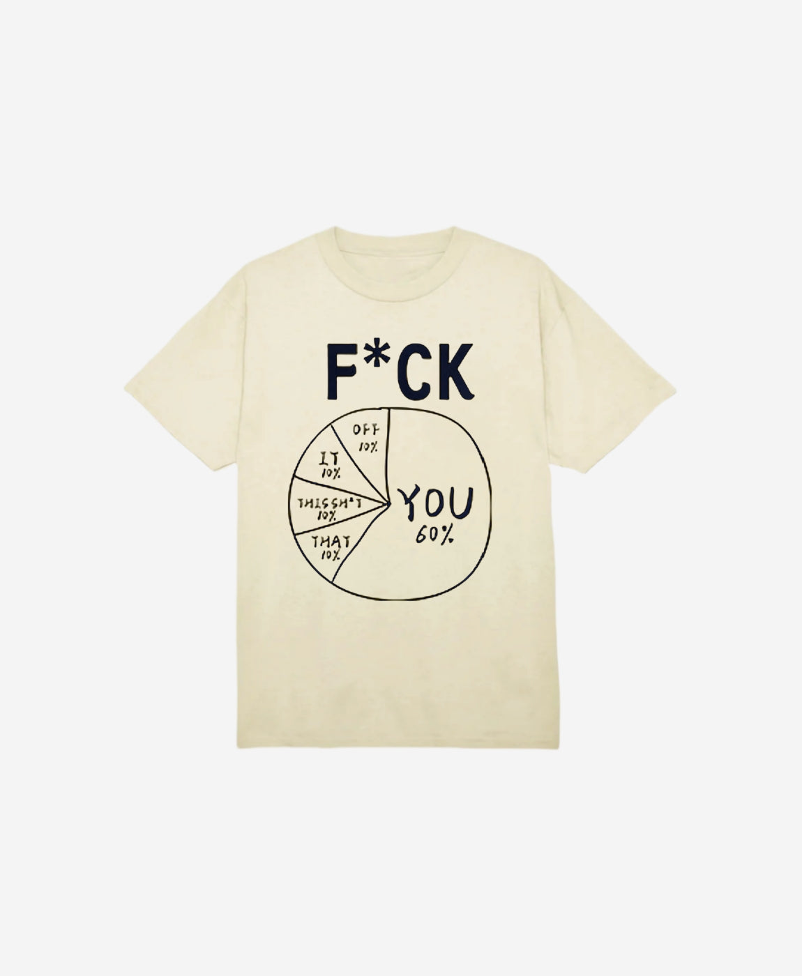 Regular Fit T-shirt - f*ck